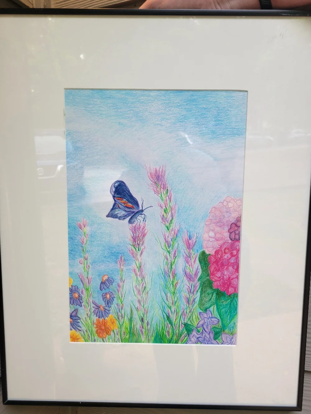 "Spring Serande" Original Artwork By Brea Marie FRAMED 16in X 20in - Picture 3 of 7